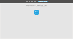 Desktop Screenshot of chrysalisarts.com